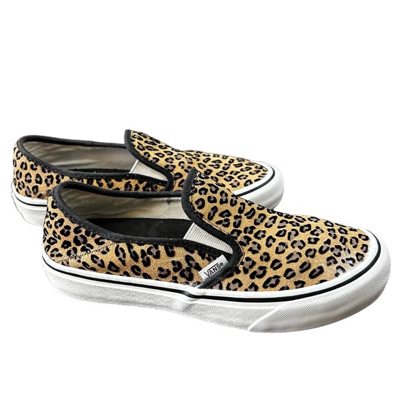 Vans Shoes - Vans Unisex Ultracush Classic 500714 Brown Cheetah Print Sneakers Size M 7 W 8.5